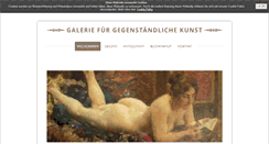 Desktop Screenshot of galerie-im-netz.de